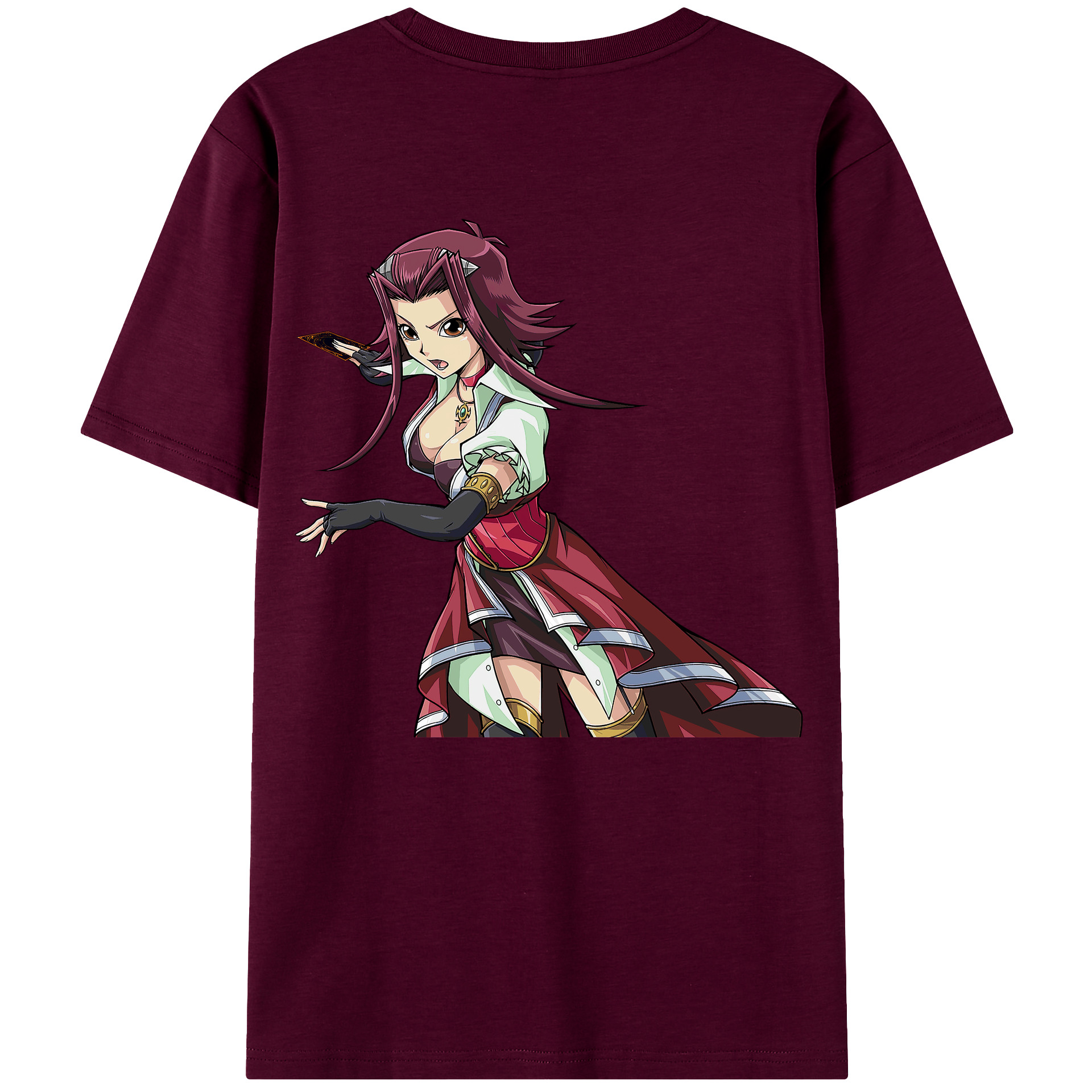 （画像用） 遊☆戯☆王 Yu-Gi-Oh! レディース半袖Tシャツ(バックプリント)
